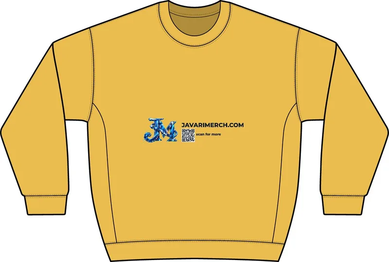 Unisex Premium Heavyweight Crewneck Sweatshirt in Royal Gold