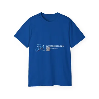Unisex Ultra Cotton Tee in Royal