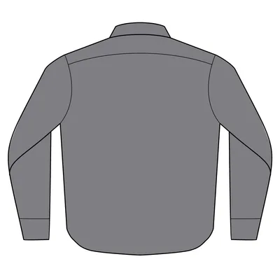 City Stretch Shirt in Graphite/ White