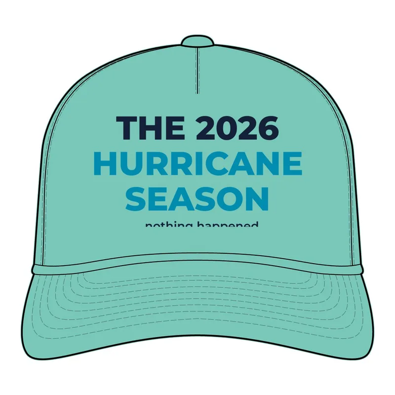 The Barnes Cap in Sea Green/ White