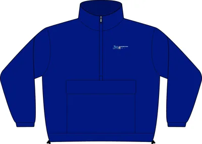 Women's Stretch Woven Quarter-Zip Pullover in Oxford