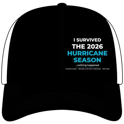 Mesh-Back Cap in Black/ White