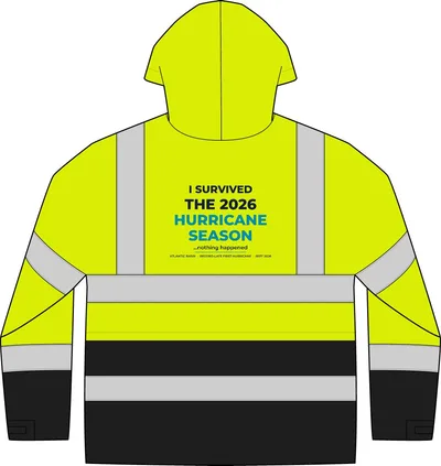 ANSI 107 Class 3 Waterproof Parka in Safety Yellow/ Black