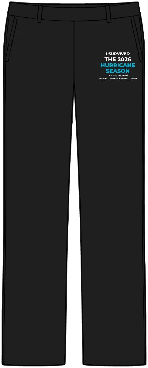 Women's Trousers in Deep Black