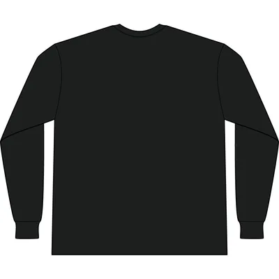 Workwear Pro Long Sleeve Pocket Tee in Black