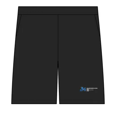 Men's Pro Mesh 9" Shorts with Pockets in Black