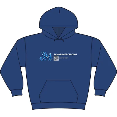 Allover Stripe Tie-Dye Fleece in Turquoise/ Team Navy