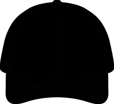 Stock Canvas Cap in Black