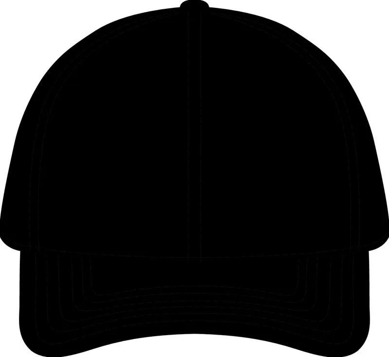 Stock Canvas Cap in Black