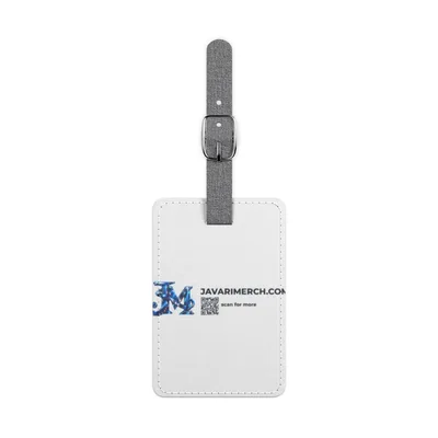 Saffiano Polyester Luggage Tag, Rectangle