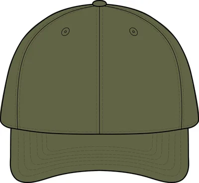 Reclaim Mid-Pro Adjustable Cap in Dark Olive Green Camo/ Black