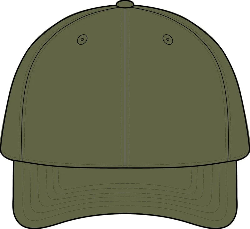Reclaim Mid-Pro Adjustable Cap in Dark Olive Green Camo/ Black