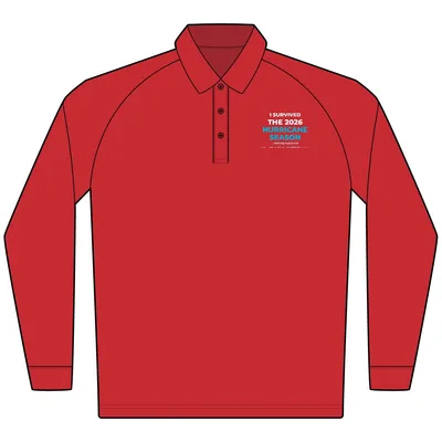 Select Long Sleeve Snag-Proof Tactical Polo in Red