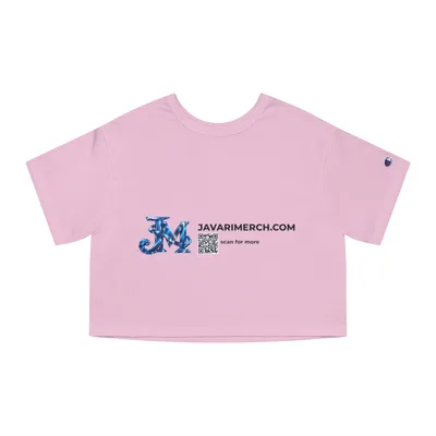 Champion Women's Heritage Cropped T-Shirt in Pink Candy