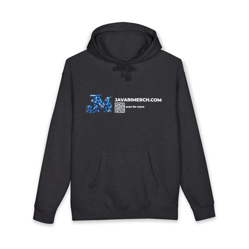 Unisex Heavyweight Hooded Sweatshirt in Charcoal Heather