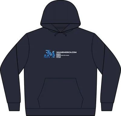 Performance Fleece Pullover Hooded Sweatshirt in Deep Navy