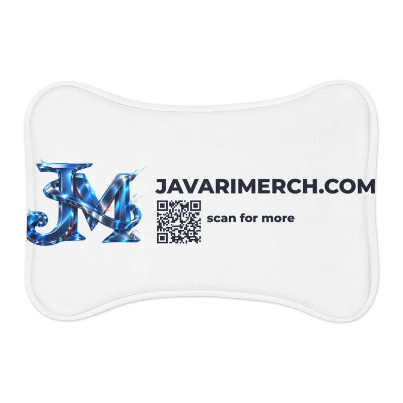 Pet Feeding Mats in White