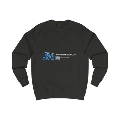 Unisex Sweatshirt in Jet Black