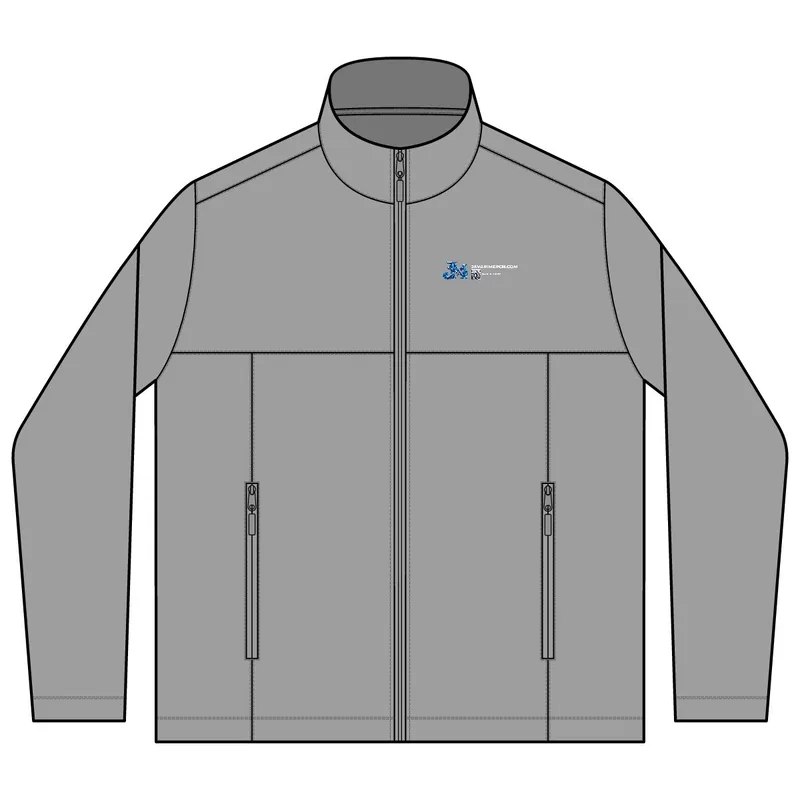 Collective Smooth Fleece Jacket in Gusty Grey