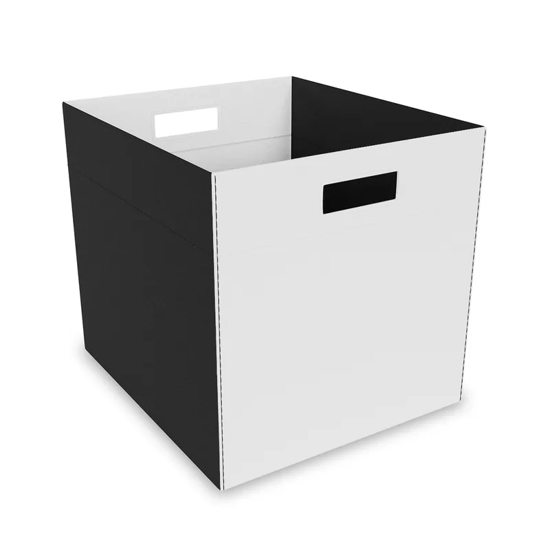 Felt Storage Box in Black