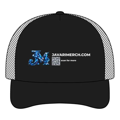 Photo Real Snapback Trucker Cap in Snow Caps