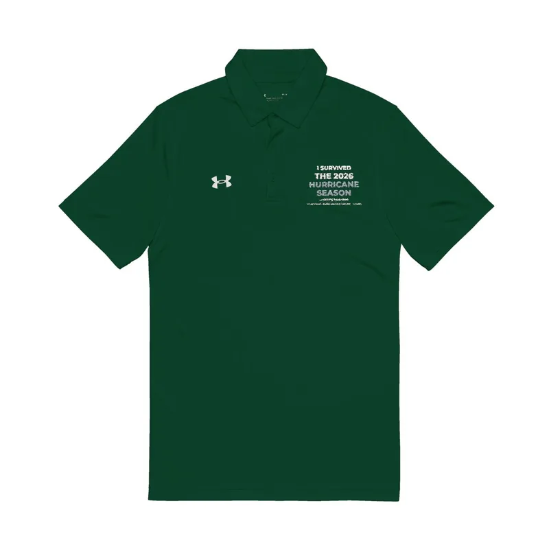 Under Armour® Men's Polo Shirt (Embroidery) in Forest Green