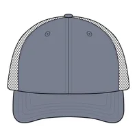 The Night Owl Performance Rope Cap — Grey/ White · One size