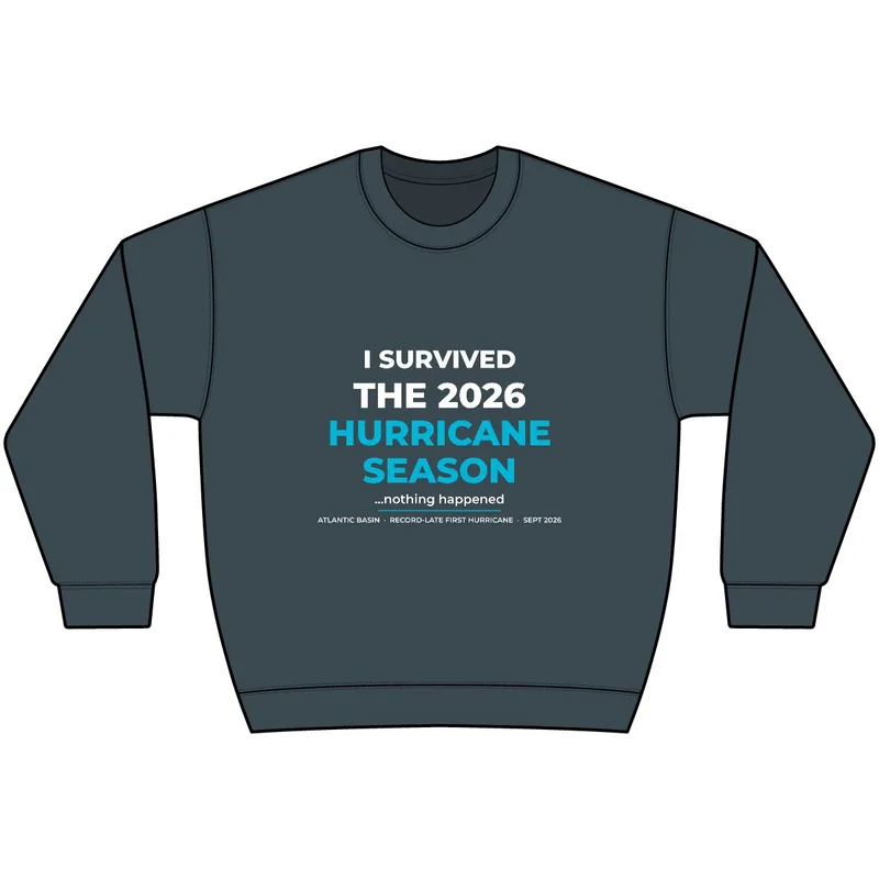 Perfect Weight Fleece Crew in Deep Steel Blue