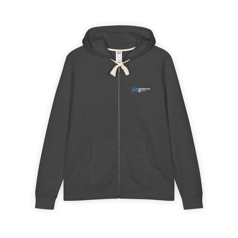Men's Re-Fleece™ Full-Zip Hoodie in Deep Grey Heather