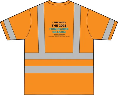 ANSI 107 Class 3 Mesh Tee in Safety Orange