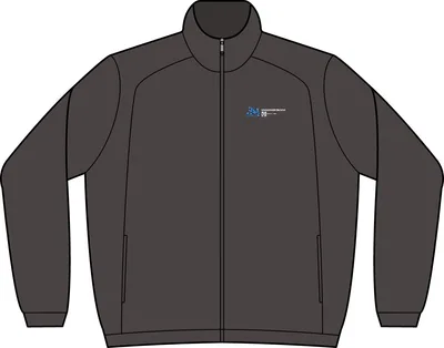 Full-Zip Wind Jacket in Graphite