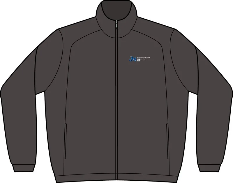 Full-Zip Wind Jacket in Graphite