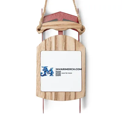 Sled Ornaments
