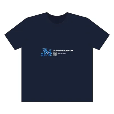 Block Oversized Tee in Navy