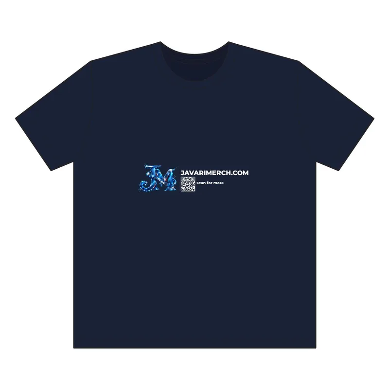 Block Oversized Tee in Navy