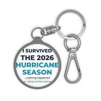 Keyring Tag — Grey · One size