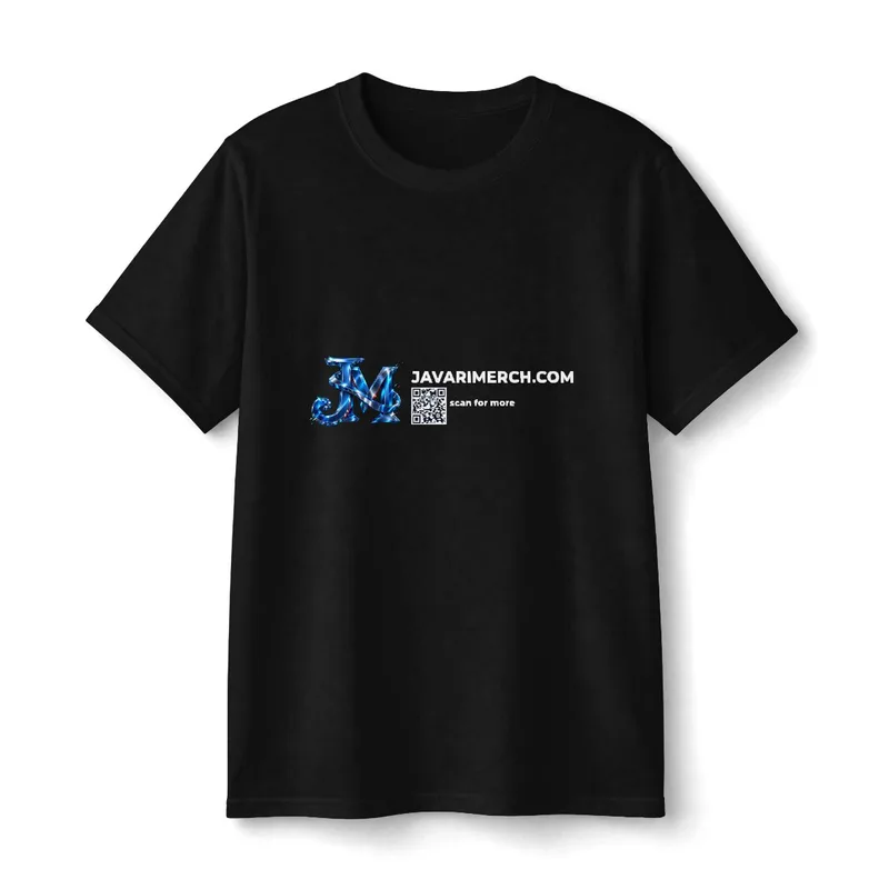 Youth Light Cotton Tee in Black