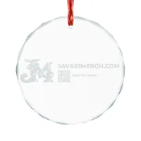 Crystal Glass Ornament (Engraving) — One size