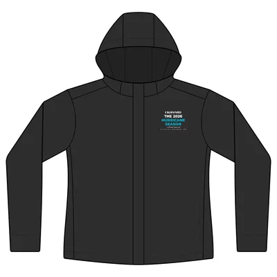 C-FREE Rain Jacket in Deep Black
