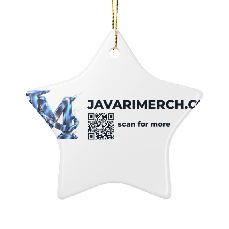 Ceramic Ornaments, 1-Side Print