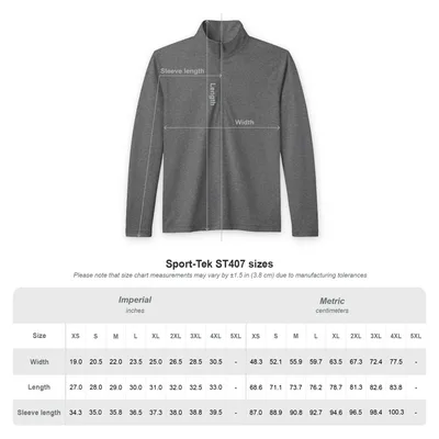 Men's PosiCharge® Tri-Blend Wicking Quarter-Zip Pullover in Black Triad Solid