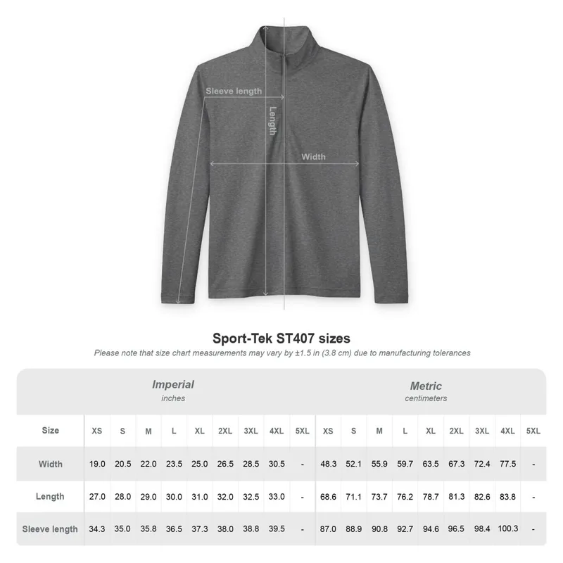 Men's PosiCharge® Tri-Blend Wicking Quarter-Zip Pullover in Black Triad Solid