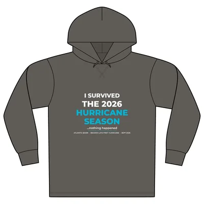 Unisex Mineral Dye Organic Cotton Hoodie Tee in Driftwood Grey