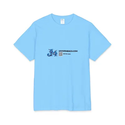 Core Cotton Tee in Aquatic Blue