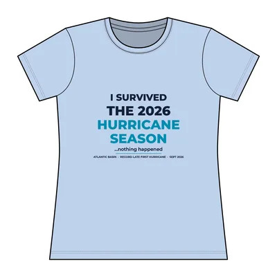 Womens Relaxed Tee in Baby Blue