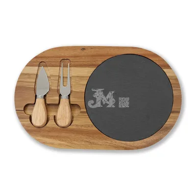 Charcuterie Board (Engraving) in Acacia / Slate