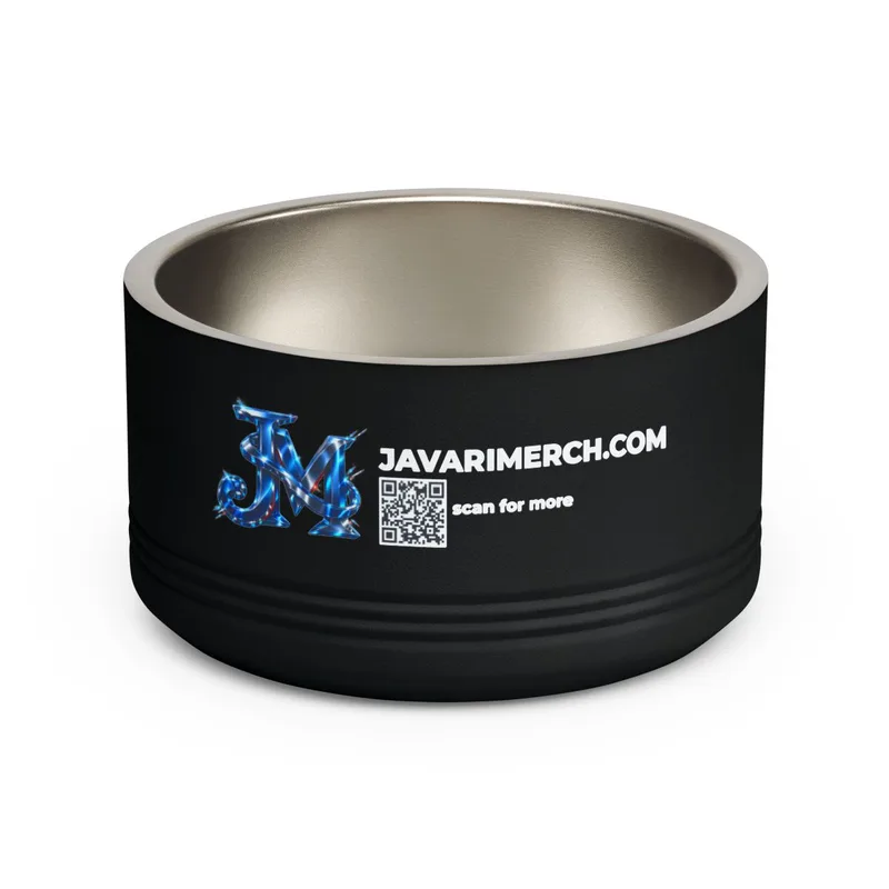 Pet Bowl, 18oz in Black