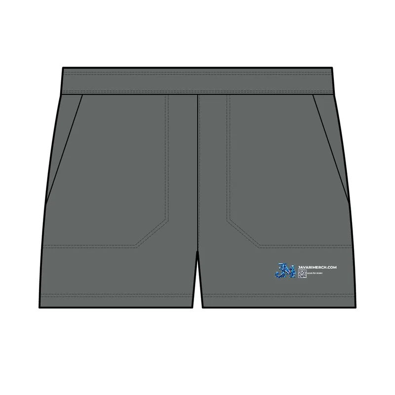 Women's Perfect Tri Fleece Short in Grey Frost