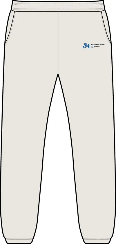 Relax Track Pants in Bone