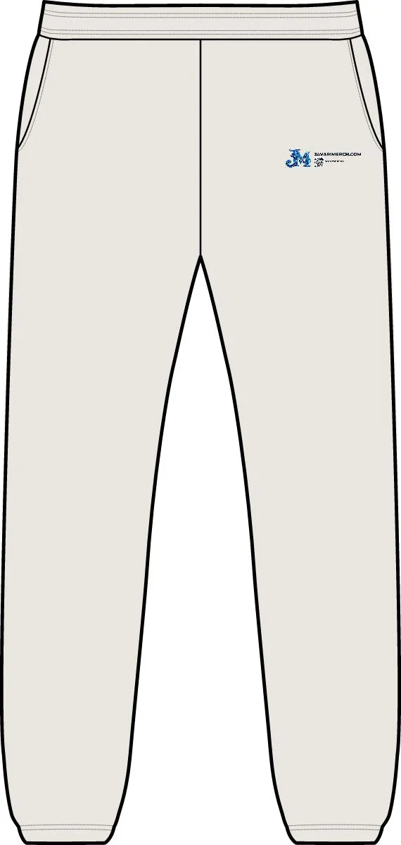 Relax Track Pants in Bone